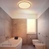 LED Deckenleuchte, Badezimmerlampe, Messing, IP44, D 42 cm Bild 4