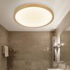 LED Deckenleuchte, Badezimmerlampe, Messing, IP44, D 42 cm Bild 3