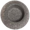 Die Lava Stone Salzschale - Schwarz - Schwarz - 7x7x4cm Bild 5