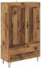 vidaXL Highboard Altholz 69,5 x 31 x 115 cm Holzwerkstoff 882568 Bild 2