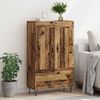 vidaXL Highboard Altholz 69,5 x 31 x 115 cm Holzwerkstoff 882568 Bild 4