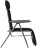 vidaXL Klappbare Gartenstühle mit Polstern 2 Stk. Schwarz 44319 Bild 5
