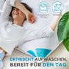 Sandaro Home Daunenkissen Luxuriöses Kopfkissen mit Daunen & Federn, Füllung: 70% Daunen/ 30% Federn, Bezug: Baumwolle, Weiches Kissen für erholsamen Schlaf, 80 x 80 cm Bild 3