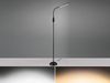 LED Stehleuchte, schwarz, Touchschalter, flexibel, H 145 cm Bild 4
