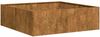 vidaXL Pflanzkübel Rostig 100x100x30 cm Wetterfester Stahl 860814 Bild 2