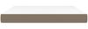 vidaXL Taschenfederkernmatratze Mittel Taupe 180x200x20 cm Stoff 347838 Bild 3