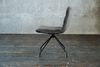 KAWOLA Stuhl NEW CHARME Drehstuhl Esszimmerstuhl Velvet stone 87 x 66 x 52 cm Bild 4