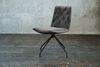 KAWOLA Stuhl NEW CHARME Drehstuhl Esszimmerstuhl Velvet stone 87 x 66 x 52 cm Bild 2