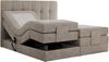 Elektrisches Bett, Boxspringbett mit Multipocket-Matratzen und Elektrisch verstellbare - VITTORIA - 180 x 200 cm - Beige Stoff - H3 Bild 4