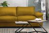 KAWOLA Sofa LOLA Ecksofa XL Stoff curry mit motorischer Relaxfunktion Recamiere links 84 x 178 x 304 cm Bild 2