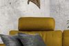 KAWOLA Sofa LOLA Ecksofa XL Stoff curry mit motorischer Relaxfunktion Recamiere links 84 x 178 x 304 cm Bild 5