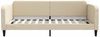 vidaXL Tagesbett mit Matratze Creme 100x200 cm Stoff 3196807 Bild 4