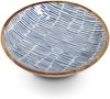 ZELLER 25697 Schale BLAU, Mangoholz, ca. Ø 30 x 6 cm Bild 2