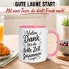 Momentals Tasse Abschied Kollegin – Vielen Dank für die tolle Zeit zusammen – Geschenk, Gratis Versand · Links-&Rechtshänder · Spülmaschinenfest Bild 3