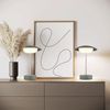 LED Tischleuchte, grün, Touchdimmer, höhenverstellbar, H 26 cm Bild 4