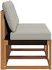 vidaXL 2 Stück Outdoor Mittelsofa 900606 Bild 5