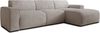 AX LIVING Couch Sofa L Form Didim mini Creme 310 cm breit, stilvoll R Bild 3