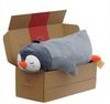 UNUS HOME Aufbewahrungsbox Pinguin Kissen (1 St, 75 cm Grau), Lagerungskissen Stillkissen Kissen für Kinder Dekoration extrem weich Bild 3