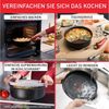 Tefal Ingenio Easy On 20-teiliges Topf und Pfannenset abnehmbarer Griff, stapelbar, platzsparend, Töpfe und Pfannen mit Antihaftversiegelung, einfache Handhabung und Reinigung, L15994 Bild 4