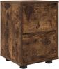 vidaXL Nachttisch Geräucherte Eiche 30,5 x 30 x 43 cm Holzwerkstoff 888807 Bild 2