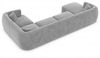 Sofa Dreams Wohnlandschaft Polster Sofa Stoff Wohnlandschaft Tabarca U Form Polstersofa, Loungesofa Bild 4