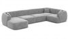 Sofa Dreams Wohnlandschaft Polster Sofa Stoff Wohnlandschaft Tabarca U Form Polstersofa, Loungesofa Bild 2