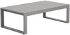 Vente-unique - MOLOKAI Gartensitzgruppe Metall Schokoladenbraun - B 61,2 cm x H 35,5 cm x L 110 cm Bild 2