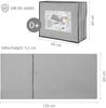 roba Reisebettmatratze 'safe asleep®' 60 x 120 cm - Geeignet für Reisebetten - Grau Bild 5