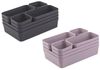 Engelland Schubladeneinsatz Schubladen-Organizer (Vorteils-Set, 16 St, individuelle Anordnung, passend für alle gängigen Schubladen), BPA-frei, spülmaschinengeeignet, gefrierschrankgeeignet Bild 4