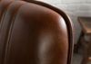 Stuhl Echtleder 49x56x83 braun IRON LABEL #110 Bild 4