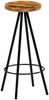 vidaXL Barhocker 4 Stk. Massivholz Mango 246239 Bild 2
