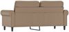vidaXL 2-Sitzer-Sofa Cappuccino-Braun 140 cm Kunstleder 359508 Bild 5