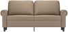 vidaXL 2-Sitzer-Sofa Cappuccino-Braun 140 cm Kunstleder 359508 Bild 3