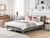 Boxspringbett 'Marquise' Samtstoff Grau 160x200 cm Bild 3