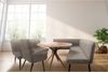 HTI-Living Mesilla Braun kurzer Schenkel links Eckbank 154 x 195 cm Bild 3
