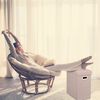 Sitzhocker mit Stauraum beige 10048867 Bild 3