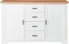 Kommode JASMIN Beistellkommode Pine weiß / Artisan Eiche ca. 165 x 102 x 41 cm Bild 4