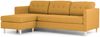 Retro Sofa Mars Couch Ecksofa Garnitur Wohnlandschaft Polsterecke currygelb Bild 4