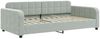 vidaXL Tagesbett mit Matratze Hellgrau 100x200 cm Samt 3196912 Bild 3
