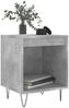 vidaXL Nachttische 2 Stk. Betongrau 40x35x50 cm Holzwerkstoff 830725 Bild 3