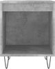 vidaXL Nachttische 2 Stk. Betongrau 40x35x50 cm Holzwerkstoff 830725 Bild 5