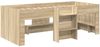 vidaXL Bett mit Tunnel 3 Stk. Sonoma Eiche und Hellblau Holzwerkstoff 3423564 Bild 4