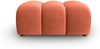 Micadoni Hocker Lupine Samtstoff Salvador Koralle Bild 2