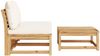 vidaXL 3-tlg. Garten-Lounge-Set mit Kissen Massivholz Akazie 366491 Bild 5