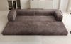 Luxusbetten24 Sofa Designer Sofa Lazy 3 Sitzer XXL, mit Liegefunktion und Cordbezug Bild 3
