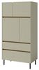 Marmex Möbel Hochkommode LUCA LC5 4 Türiger Schrank 2 Schubladen, Kommode, Sideboard Bild 4