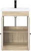 vidaXL Badezimmermöbel-Set Sonoma-Eiche 78,5 x 37,5 x 81 cm 3404196 Bild 3