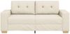 vidaXL Loveseat-Sofa Leinen 180x77x82 cm 4105087 Bild 4