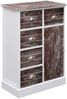 vidaXL Sideboard mit 10 Schubladen Braun 113x30x79 cm Holz 284174 Bild 3