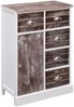 vidaXL Sideboard mit 10 Schubladen Braun 113x30x79 cm Holz 284174 Bild 4